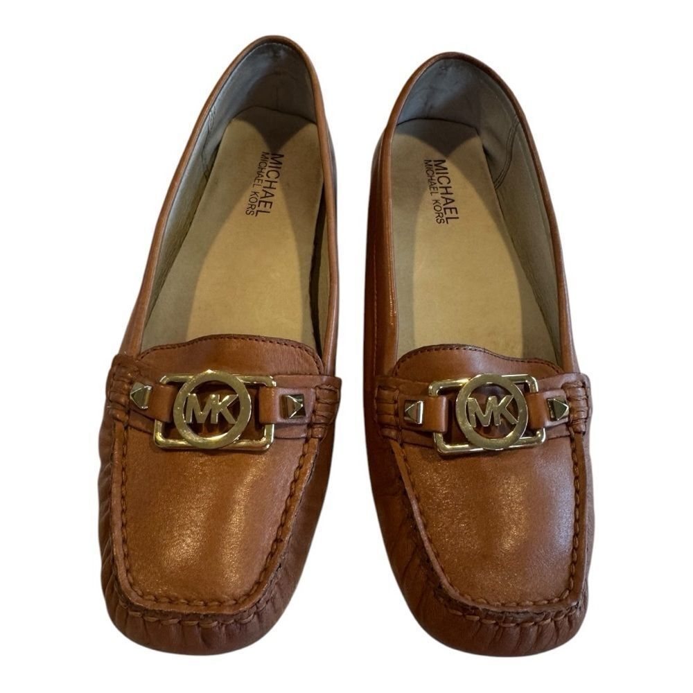 Michael Kors Women’s Fulton Logo Moccasin Loafers Sz 8M